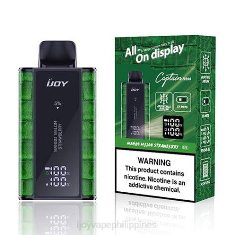 NDLR91 iJOY Bar Captain Disposable - iJOY bar flavors Mango Melon Strawberry
