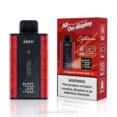 NDLR95 iJOY Bar Captain Disposable - iJOY shop Philippines Strawberry Cotton Candy