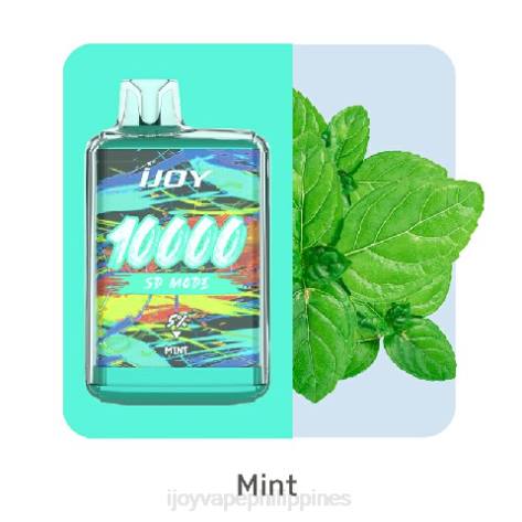 NDLR167 iJOY Bar SD10000 Disposable - iJOY vape price Mint