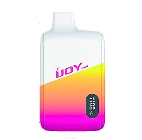 NDLR19 iJOY Bar Smart Vape 8000 Puffs - iJOY disposable vape Peach Mango Watermelon