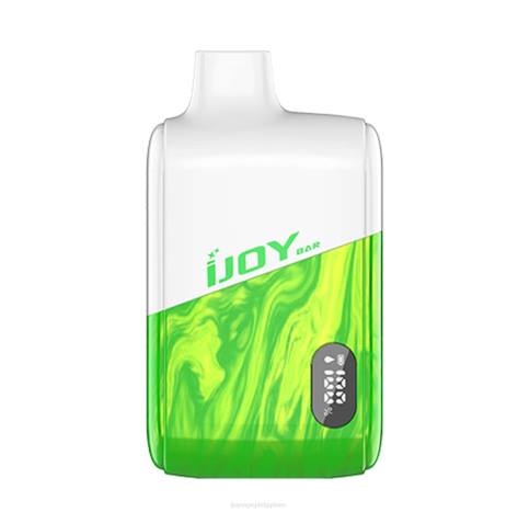 NDLR1 iJOY Bar Smart Vape 8000 Puffs - iJOY bar flavors Apple Juice