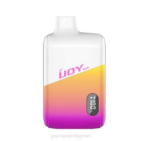 NDLR21 iJOY Bar Smart Vape 8000 Puffs - iJOY bar flavors Strawberry Kiwi