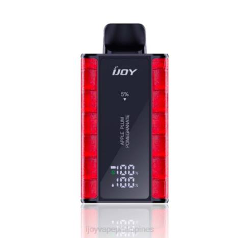 NDLR29 iJOY Captain 10000 Vape - iJOY disposable vape Apple Plum Pomegranate